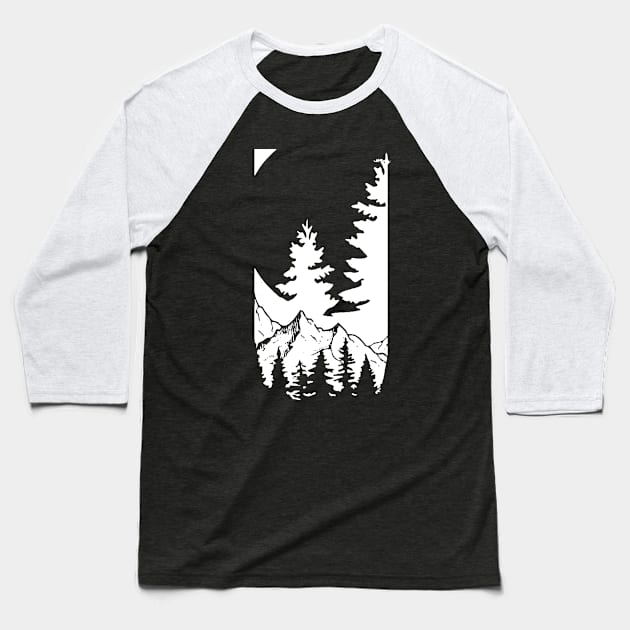 woods Baseball T-Shirt by lipsofjolie